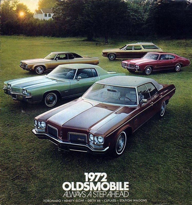 1972 Oldsmobile Full-Line Brochure Page 1